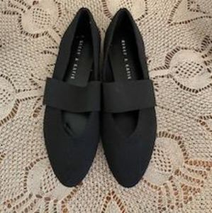 Kelly and Katie Black Flats